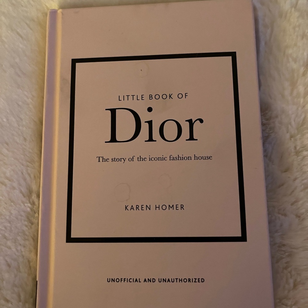Christian Dior Fashion Book